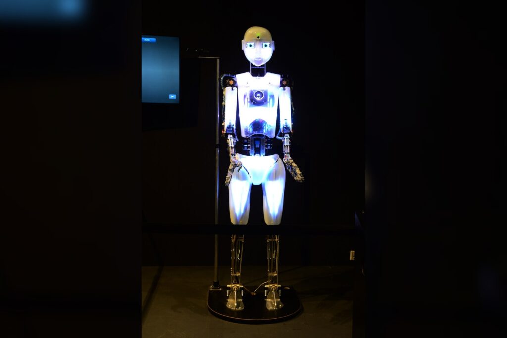 Humanoid Robot In Action