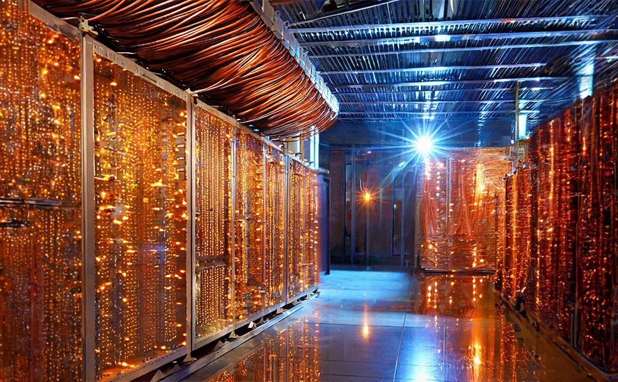 Ai Data Center Copper Theft Industrial Setting Copper W