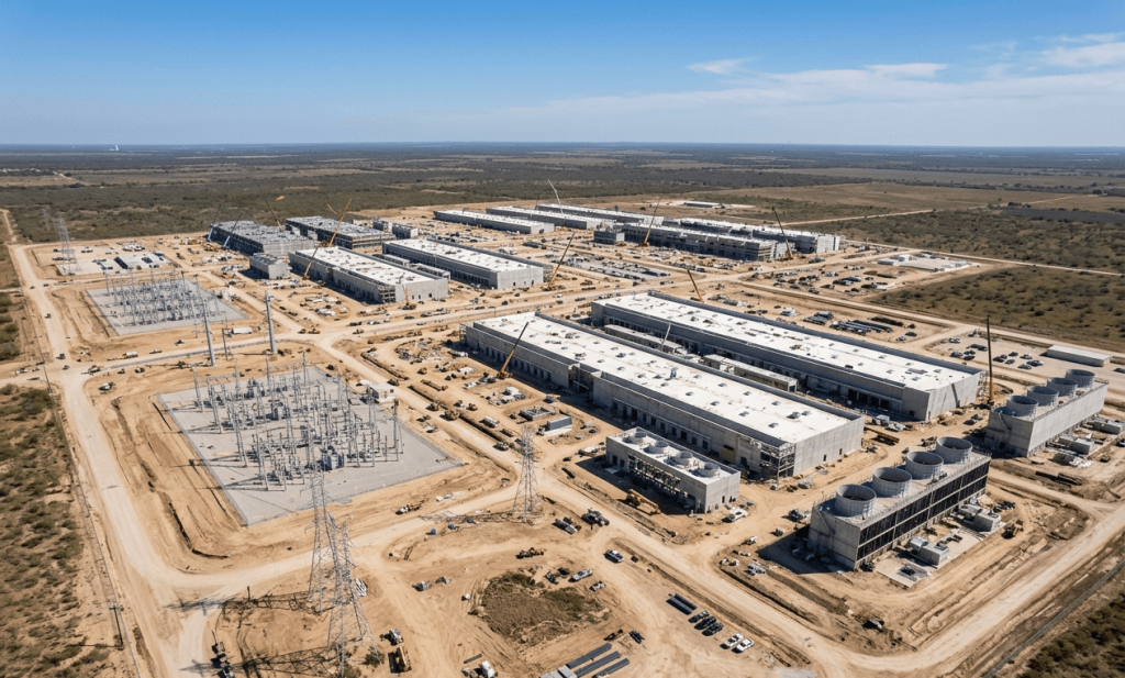 Stargate Project Data Center Under Construction